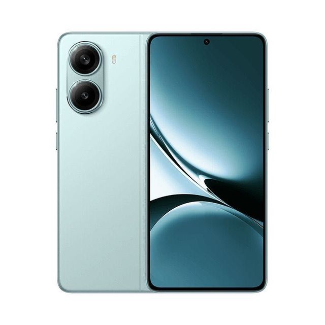 红米Turbo 4 Pro绿色亮面玻璃设计
