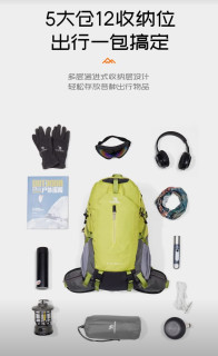 户外探险，就选骆驼果绿登山包！