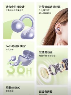 运动、通勤爱听音乐？荣耀亲选LCHSE莫奈紫