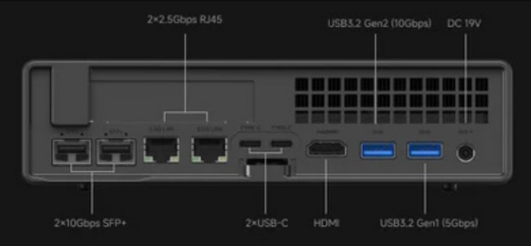 铭凡 MS-A2 迷你主机上架,AMD 锐龙 9 9955HX、双万兆+双千兆