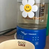 办公室养生神器！GLASSLOCK联名钛发热盘养生烧水壶测评