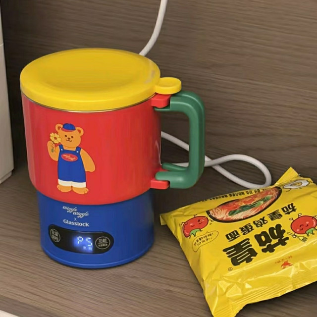 办公室养生神器！GLASSLOCK联名钛发热盘养生烧水壶测评