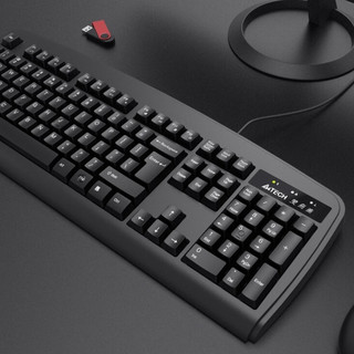 双飞燕A4TECH KB-8PS2键盘：7.8年的办公伴侣，稳健与情感的交织