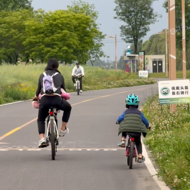 有时候只有出来骑车才知道天气情况