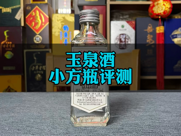 玉泉酒小方瓶评测，对比小郎酒怎么样。 #玉泉方瓶 #海扬说酒 #白酒品评