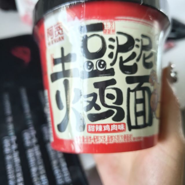 阿宽土豆火鸡面，黏唧唧的口感谁的爱？