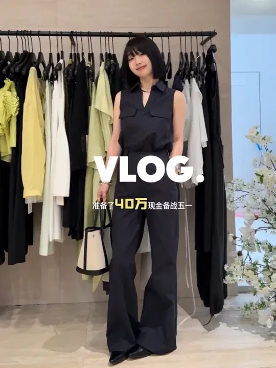 VLOG｜憋了个大招，偷偷去杭州又花完40万！拿下五一最火穿搭，走，跟我抢货去！！#五一出游穿搭 #服装店主日常 #服装店主拿货vlog