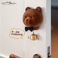 莫里乐园泰迪熊门铃卧室入户门挂饰——守护每一刻的纯真与温馨