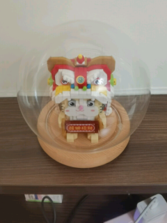 俐智（Loz）醒狮招财猫积木：拼出趣味与好运