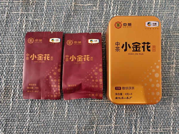 中茶茯茶16克品鉴：菌花香浓郁