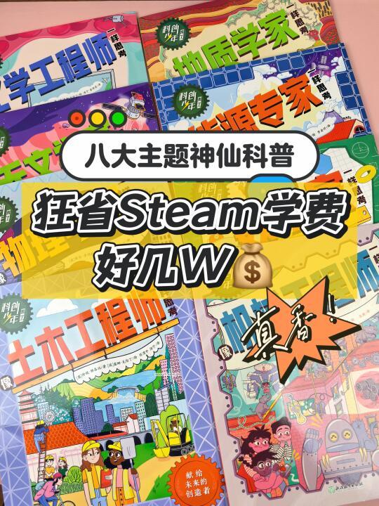 8大主题，省下几W💰轻松get科学启蒙体系