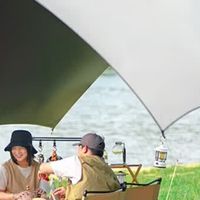 沃特曼黑胶天幕帐篷：实用又好看的户外露营好帮手