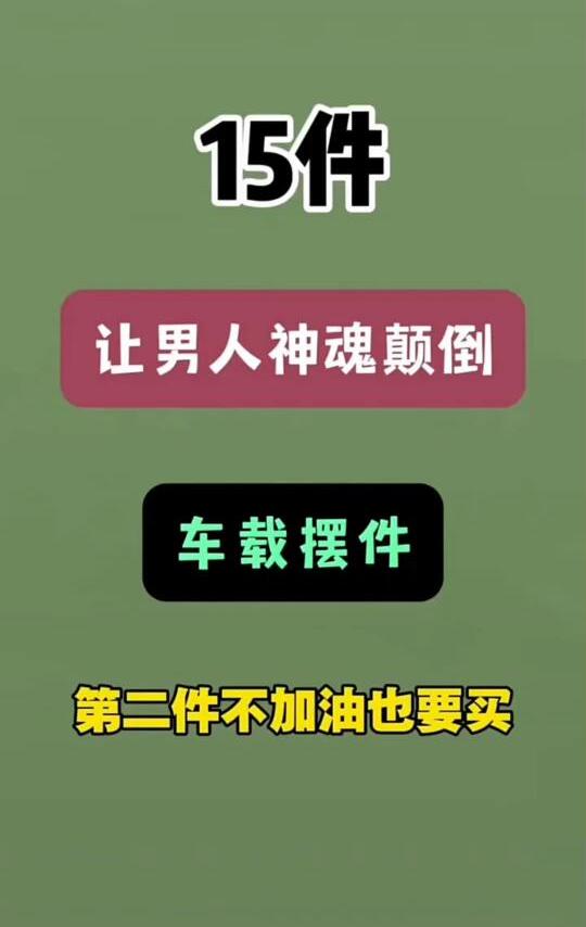 15件车载摆件