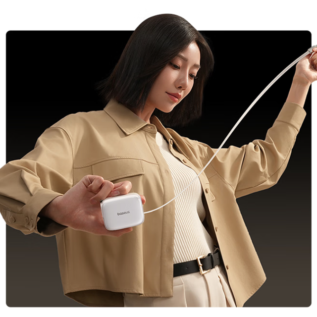 倍思发布灵动充伸缩线充电器 67W 3C，超耐用可伸缩线、氮化镓、3C多设备同时充 活动价211元