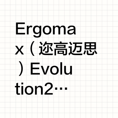 真后悔没早点发现你！Ergomax