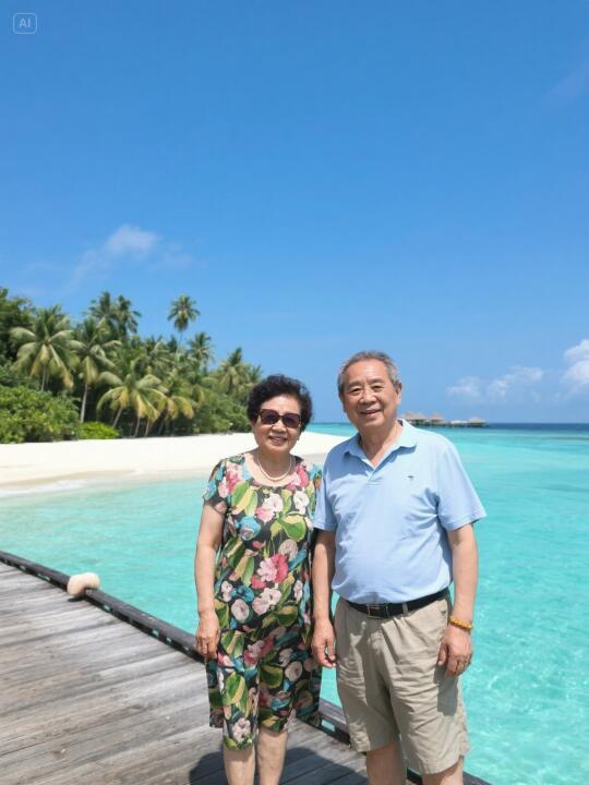 带父母去马尔代夫，6天花了9999💰