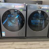 小天鹅洗烘套装12KG高奢版：蓝氧科技+9D气流烘重新定义高端洗护