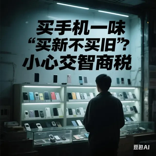 买手机一味“买新不买旧”？小心交智商税