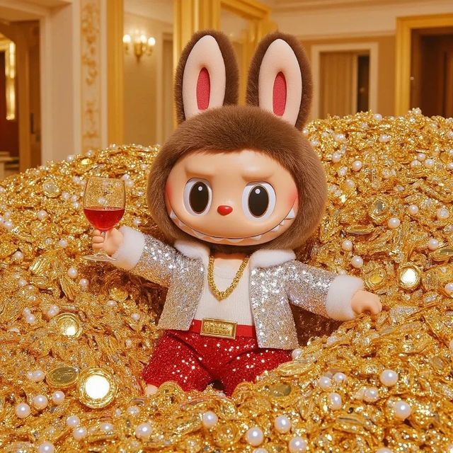 身价暴涨八倍！LABUBU太疯狂了，年轻人炒娃娃，日赚 3 万！
