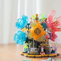 五一不去人挤人,宅在家花与积木为伴