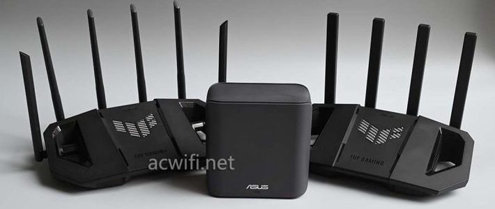 路由器评测 篇零：华硕TUF BE6500、TUF BE3600、灵耀魔方在K点的测速,改区会变强？