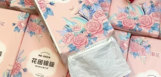 漫花抽纸分享：把「温柔感」揉进生活每一次触碰