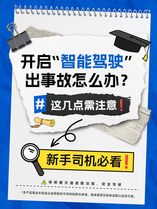 新手必看！开智能驾驶注意事项📝一篇讲清
