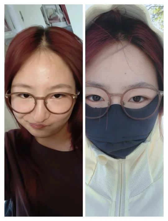 咋就突然变白了（嘚瑟）