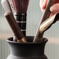 福顺黑檀木茶道六君子