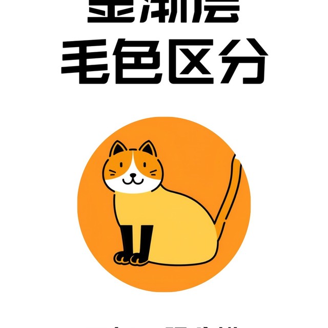 金渐层毛色区分｜11色、12色、25色一眼分辨