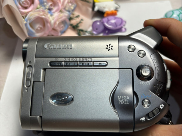 Canon/佳能 DV，复古DV，型号，DC10E，光碟机