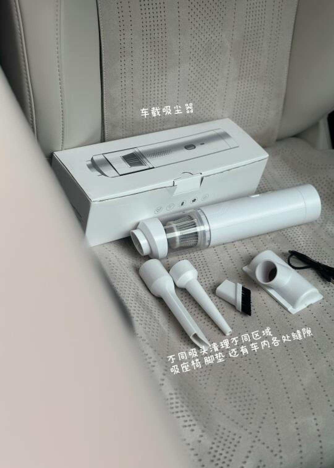 车载吸尘器20000Pa大吸力实测:40分钟续航+多场景清洁神器