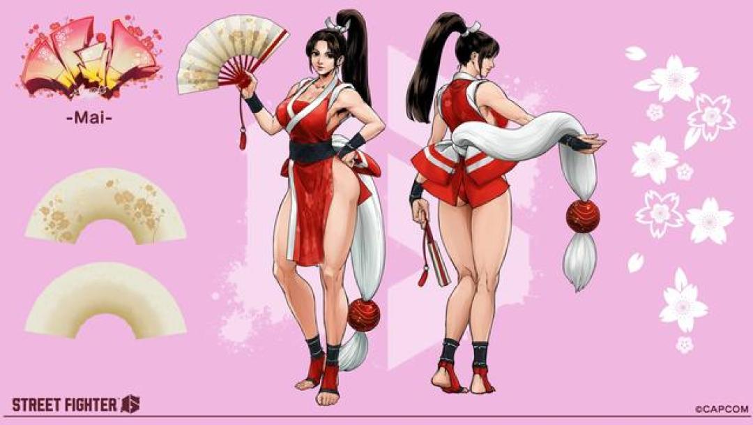 不知火舞30年形象蜕变：从街机女神到《街霸6》的东西方美学碰撞