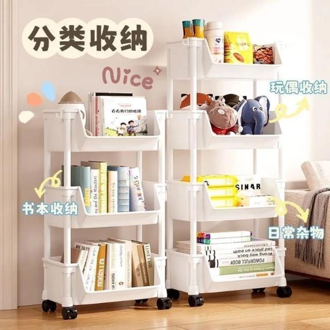 租房收纳必看!免打孔神器+可移动设计,小房间轻松扩容省千元