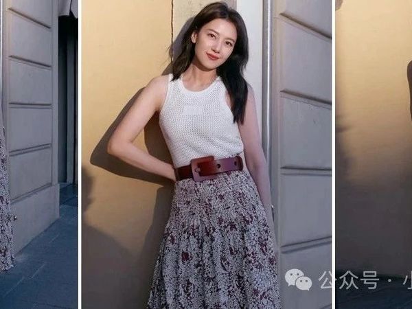 今年夏天最美的4条半裙，“高圆圆”都在穿，承包春季的浪漫穿搭