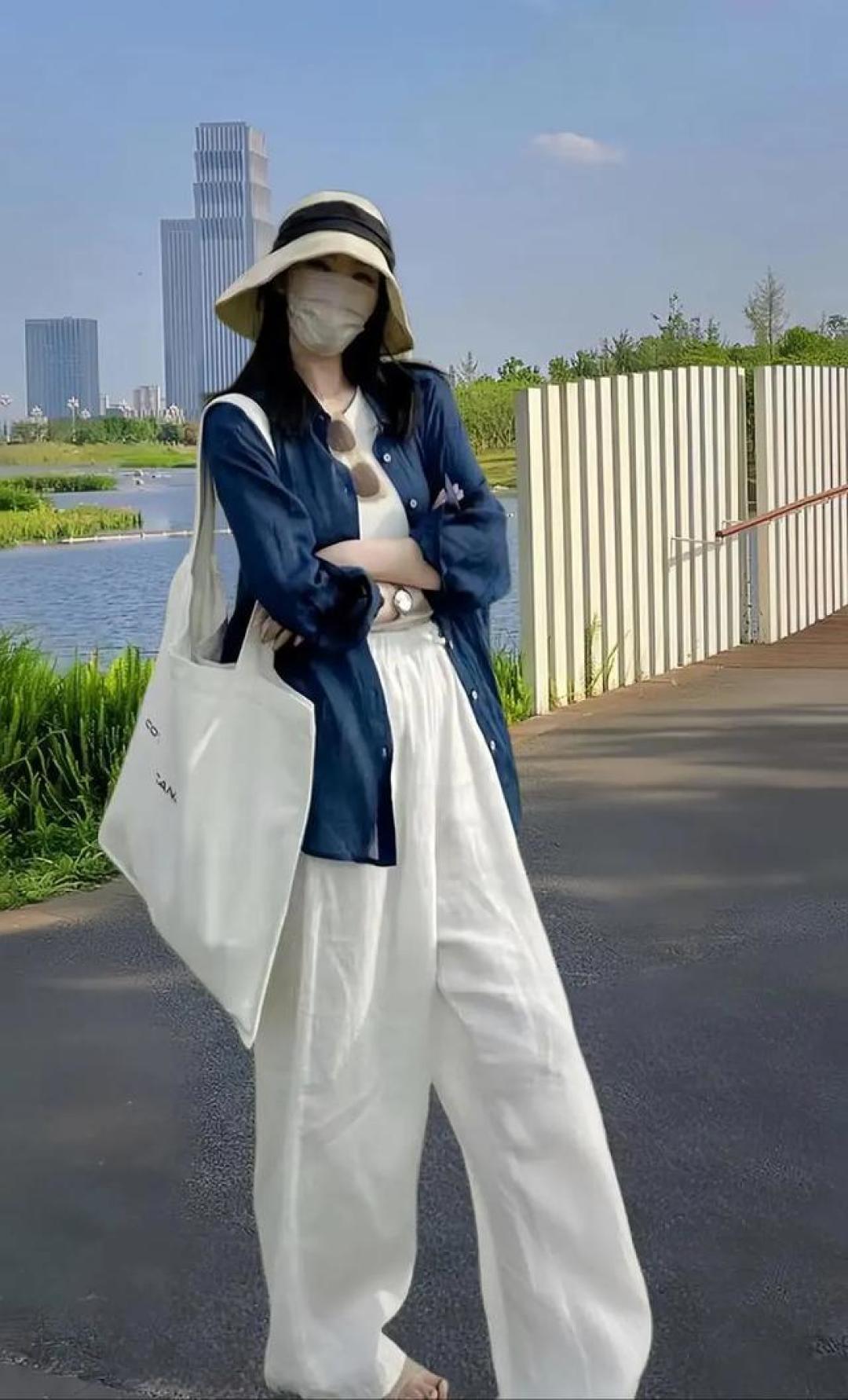 夏日慵懒感穿搭法则:剪裁、面料与色彩的松弛美学平衡