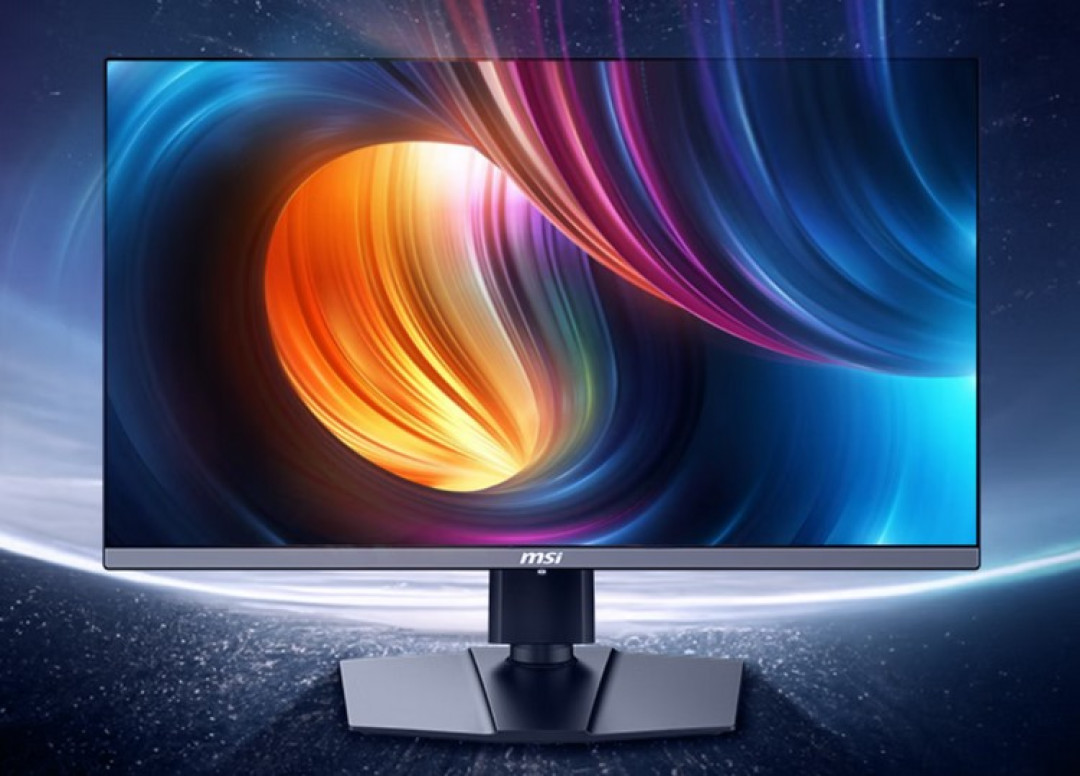 微星 MAG 272UP “流光” 显示器上架，三星4K QD-OLED量子点屏