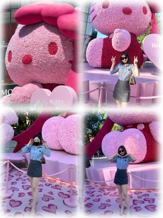 📍 三里屯「Hello Kitty × 野兽派」拍照打卡