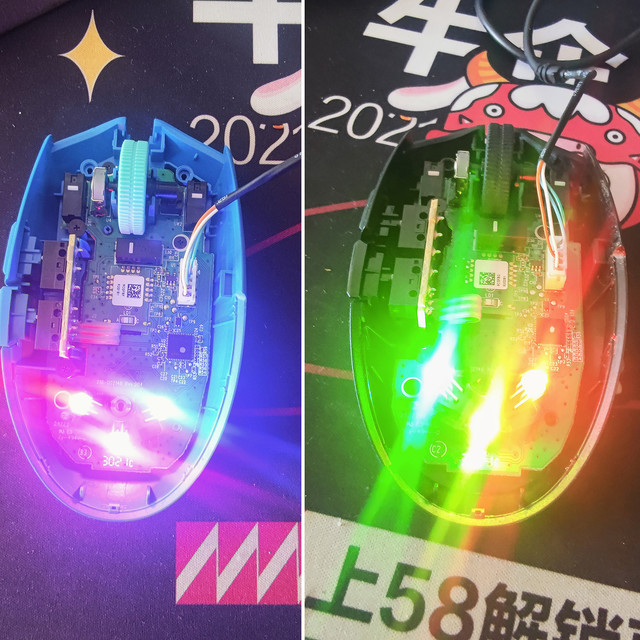 搞完剪线键盘，继续搞剪线鼠标，搞一个鼠标?不！我要搞4个鼠标