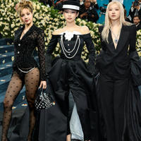 BLACKPINK三成员Met Gala首秀！高定造型致敬黑人剪裁，亚洲面孔诠释多元时尚