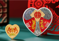 2025吉祥文化金银纪念币来了：爱心造型 还有“�帧弊�