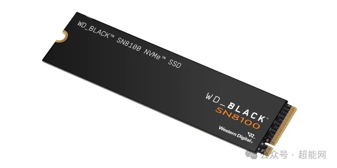 西数WD_Black SN8100现身:闪迪新款PCIe 5.0 SSD,速度达14.9GB/s