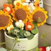 永恒的爱：编织永生花摆件！