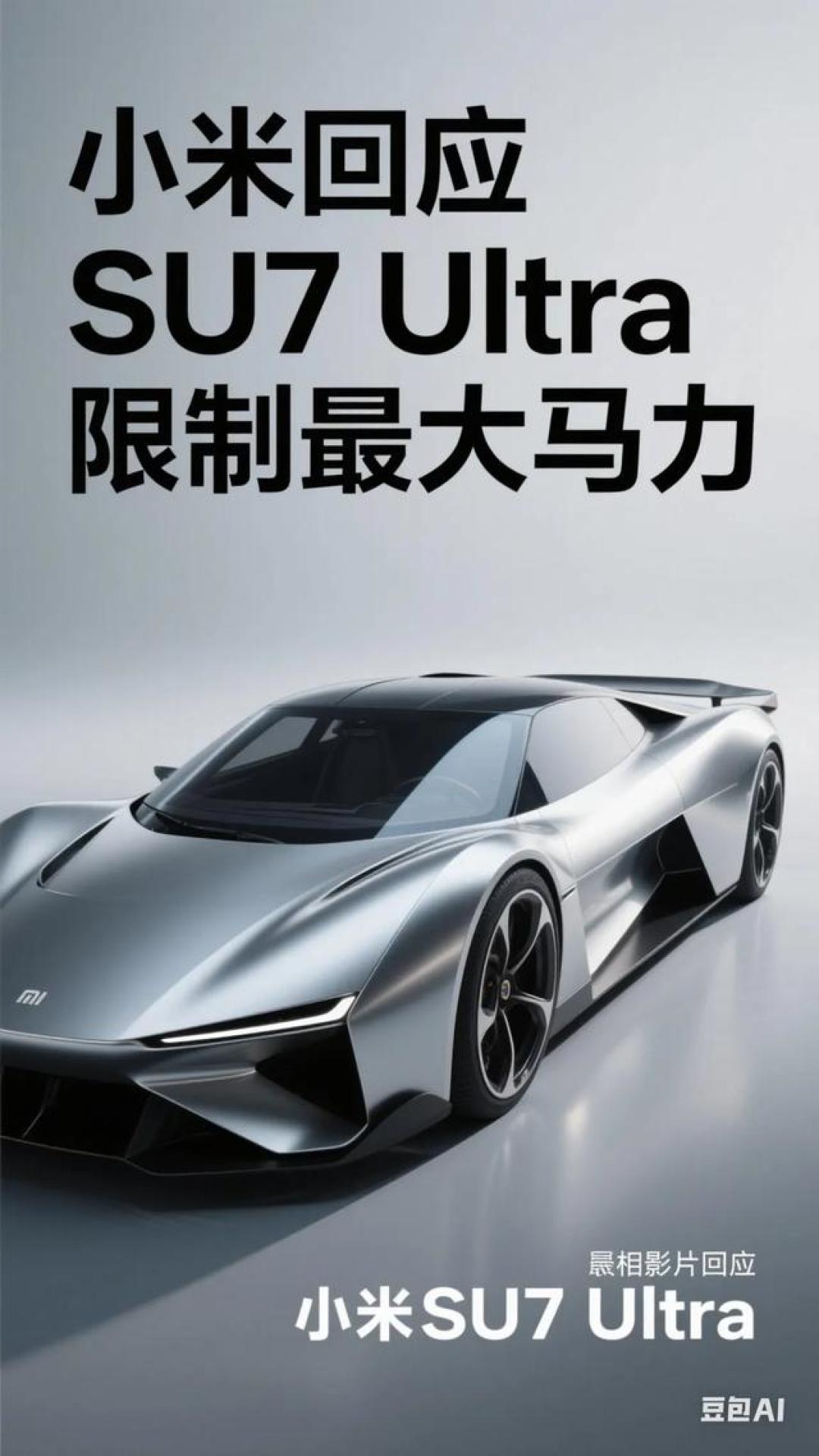 小米SU7 Ultra动态限马力:赛道考核解锁背后的安全逻辑与行业启示