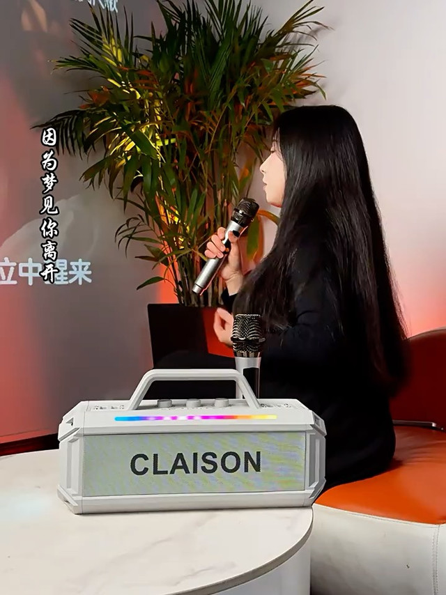 柯莱逊蓝牙k歌音箱T91家庭KTV 随时随地唱起来
