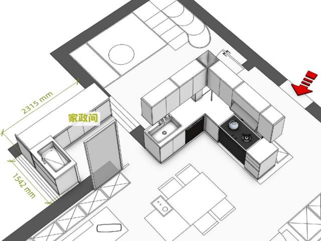 63㎡小户型逆袭指南:四口之家这样设计空间利用率翻倍