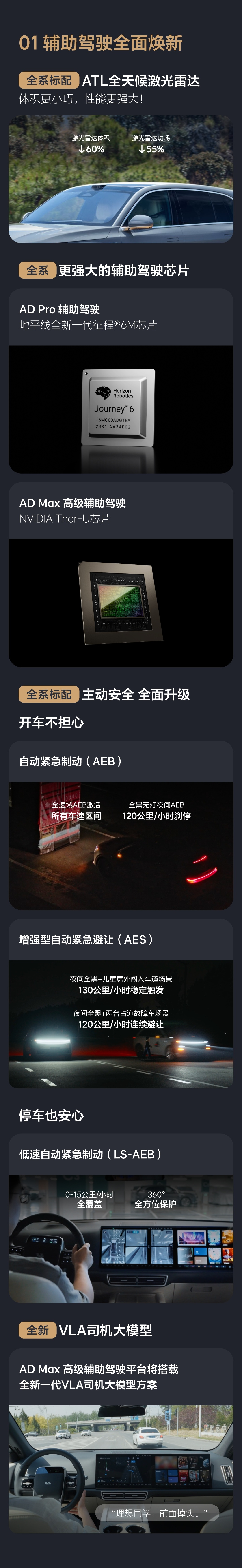 理想L系列智能焕新版上市,所有车型加量不加价