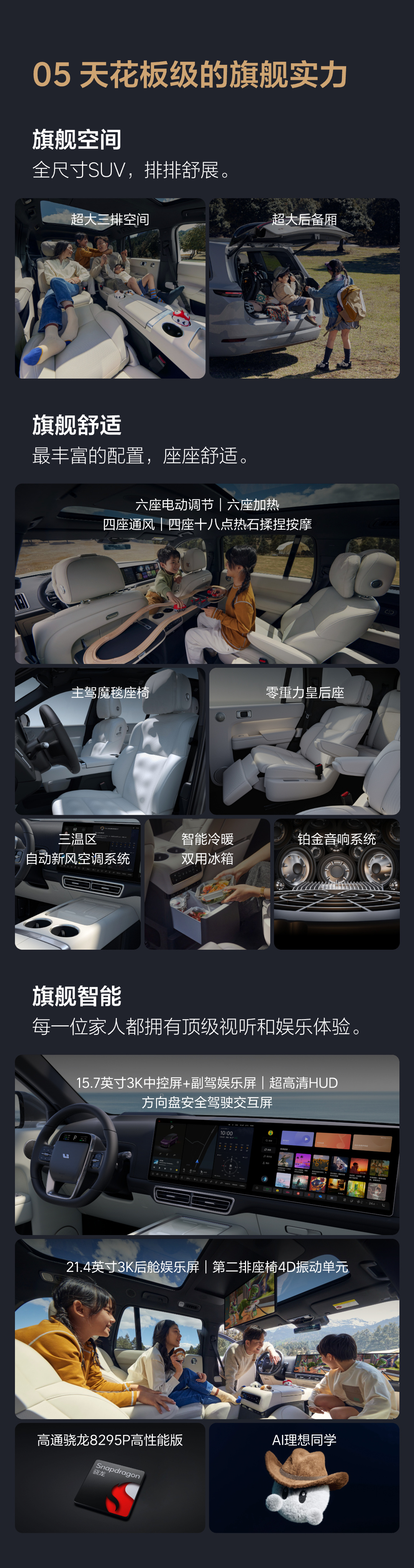 理想L系列智能焕新版上市,所有车型加量不加价
