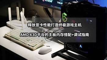 释放显卡性能打造终极游戏主机丨AMD X3D平台的主板+内存搭配指南 