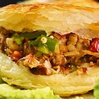 美味与健康并存——老潼关千层饼/家用肉夹馍饼胚食用体验